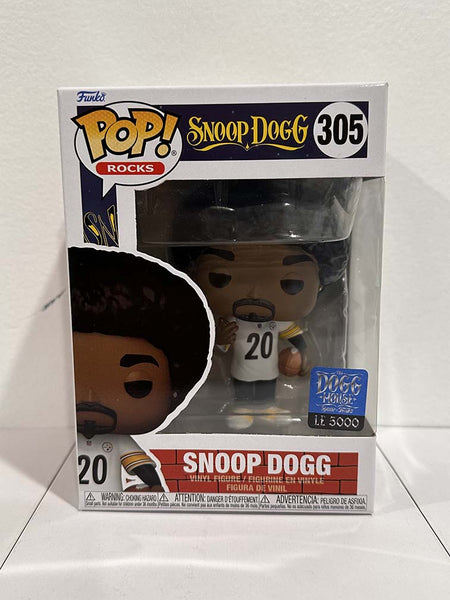 Snoop Dogg White Steelers Jesrsey Exclusive Vinyl  