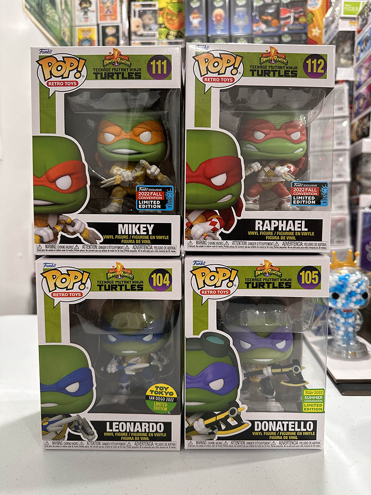 Power Rangers TMNT Set