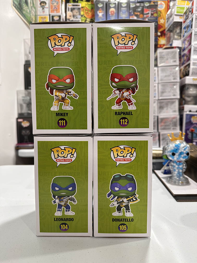 Power Rangers TMNT Set