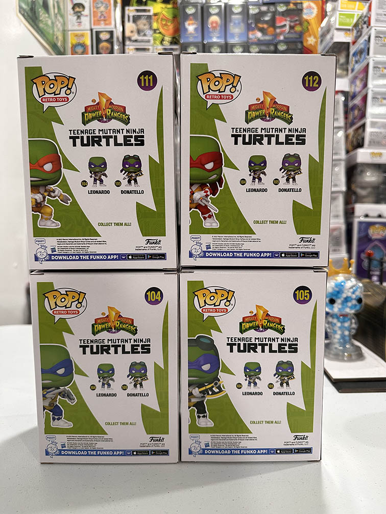 Power Rangers TMNT Set