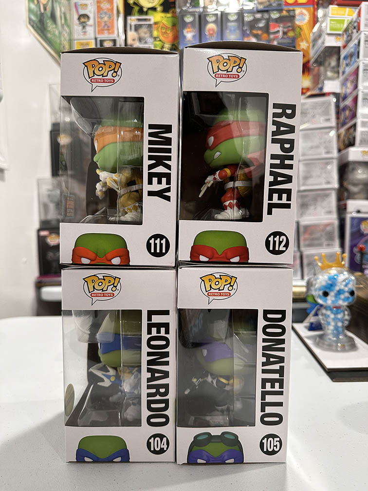 Power Rangers TMNT Set
