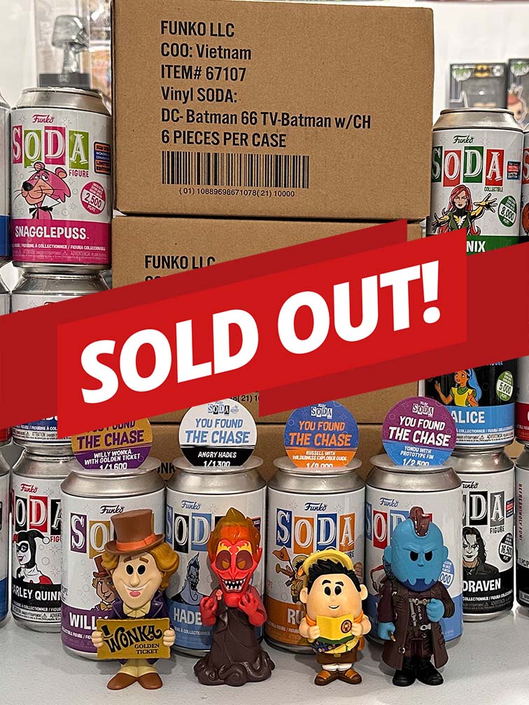 Soda Mystery Box (Chases & Conventions Edition)