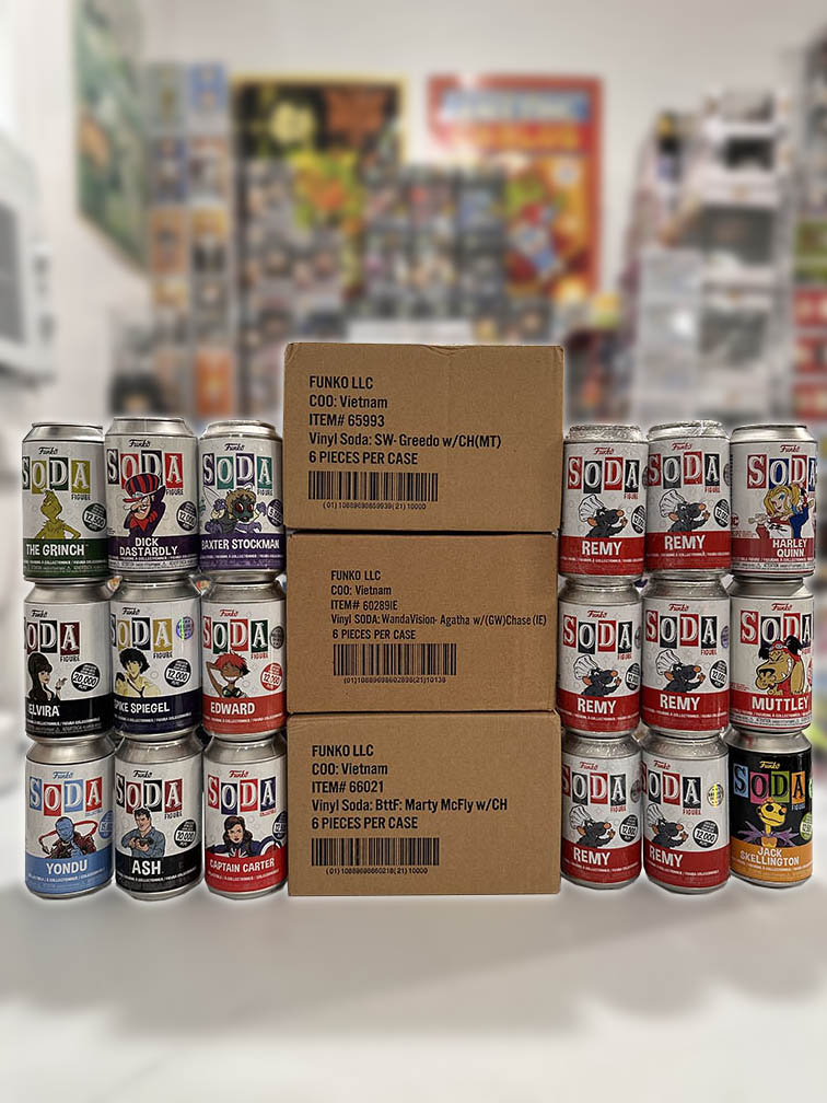 Soda Mystery Box - Freddy or Chase Hunt