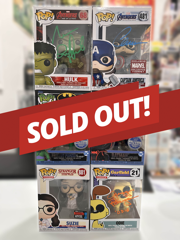 Autographed Marvel Super Grail Hunt Mystery Box