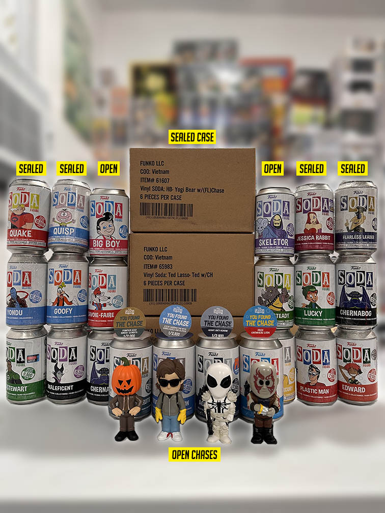 From the Vault & Chase Hunt Soda Mystery Box