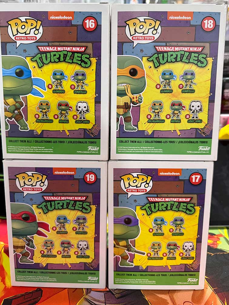 TMNT Pops Set