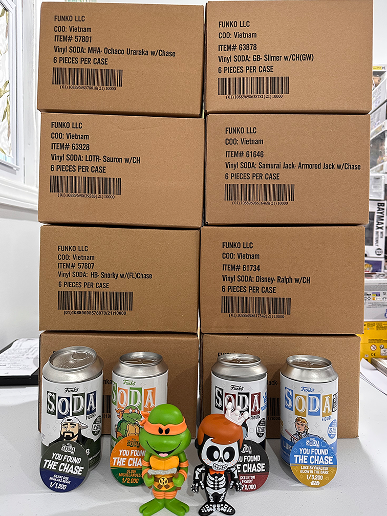Hunt for Vampire Freddy Soda Mystery Box