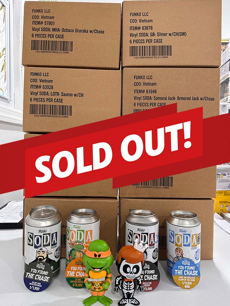 Hunt for Vampire Freddy Soda Mystery Box