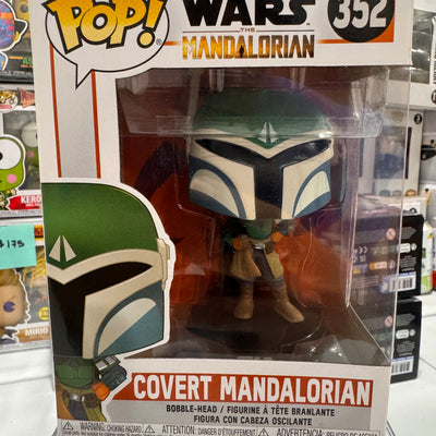 Covert Mandalorian (352) - Funko Pop Figure by POPnBeats