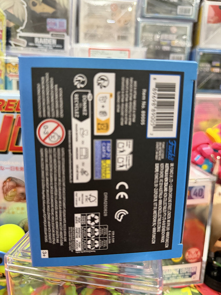 Funko Pop Ultimate Freddy Proto Mech #431 box bottom with Item No. 89005 barcode