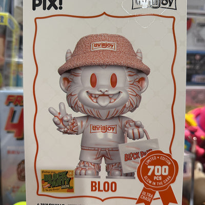 Thrilljoy PIX! Bloo Block Party 2026 glow in the dark LE 700 art sleeve