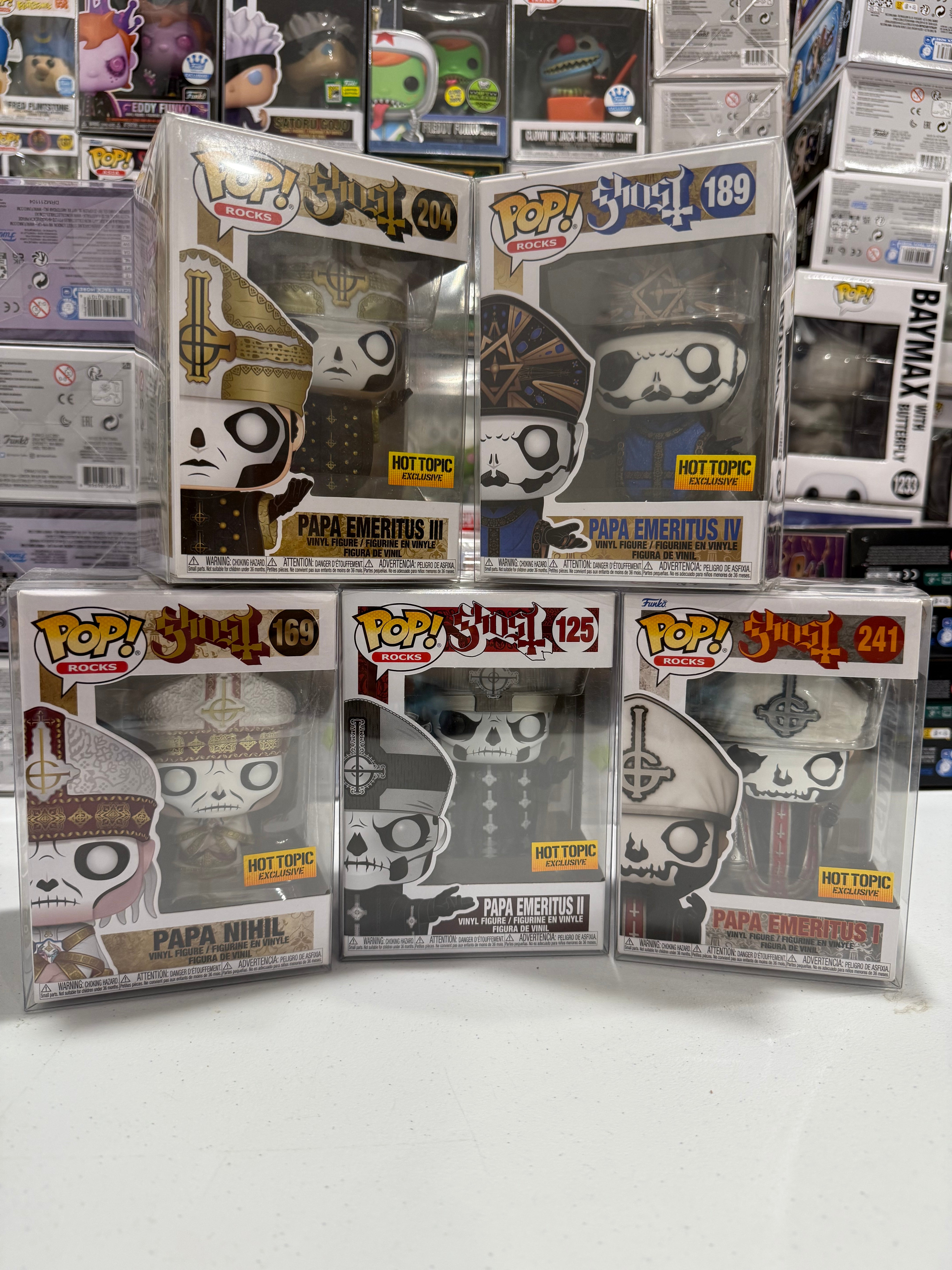 Ghost Set (5 Pops Bundle)