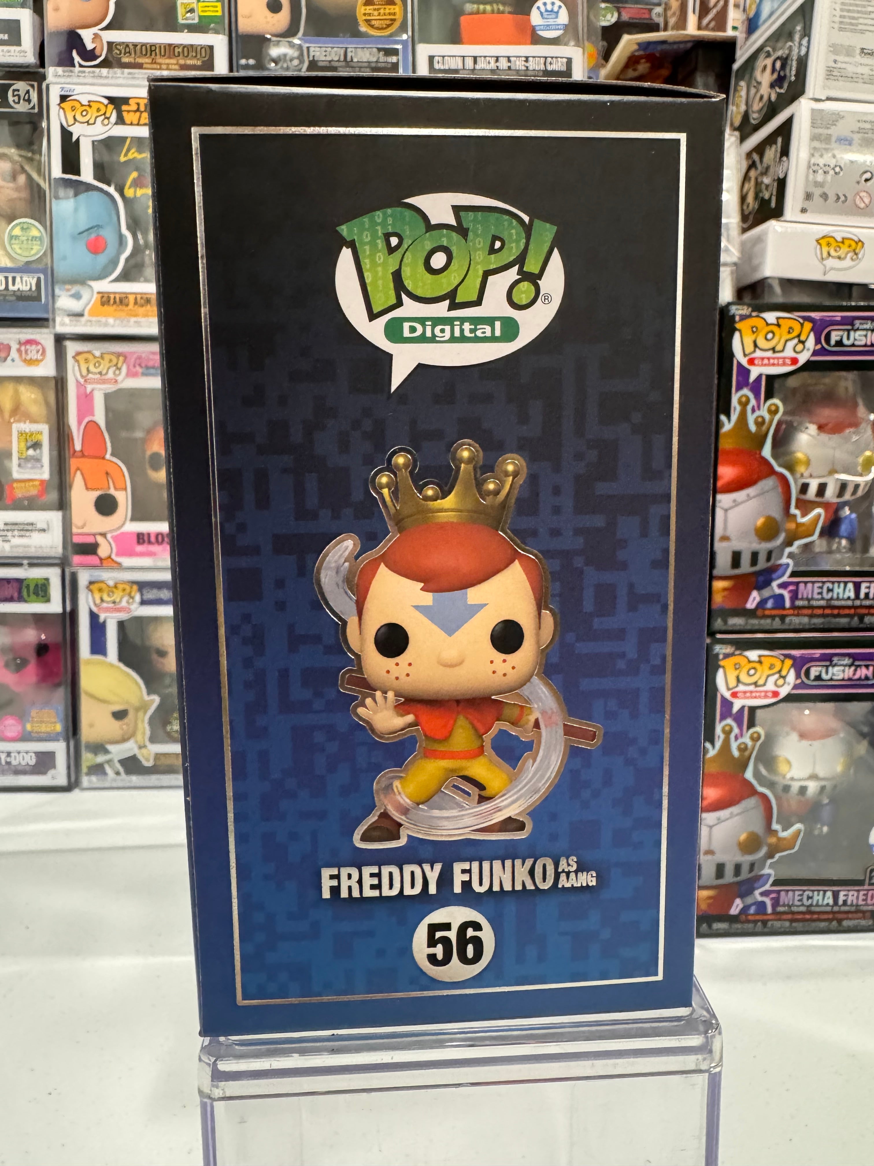 Freddy Funko as Aang (NFT Royalty)