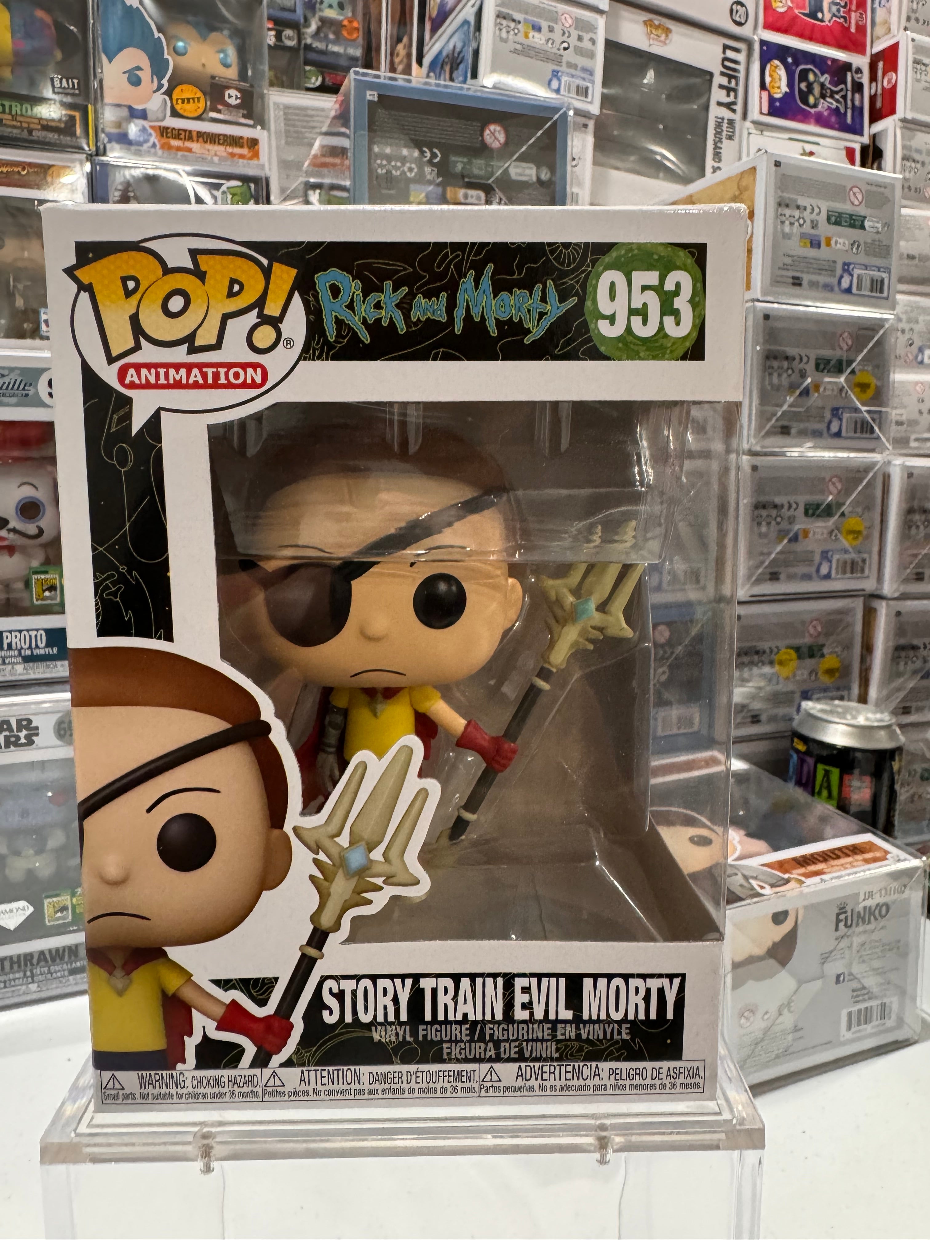 Story Train Evil Morty