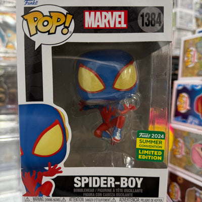 Spider-boy (Shared SDCC) - Funko Pop Figure by POPnBeats