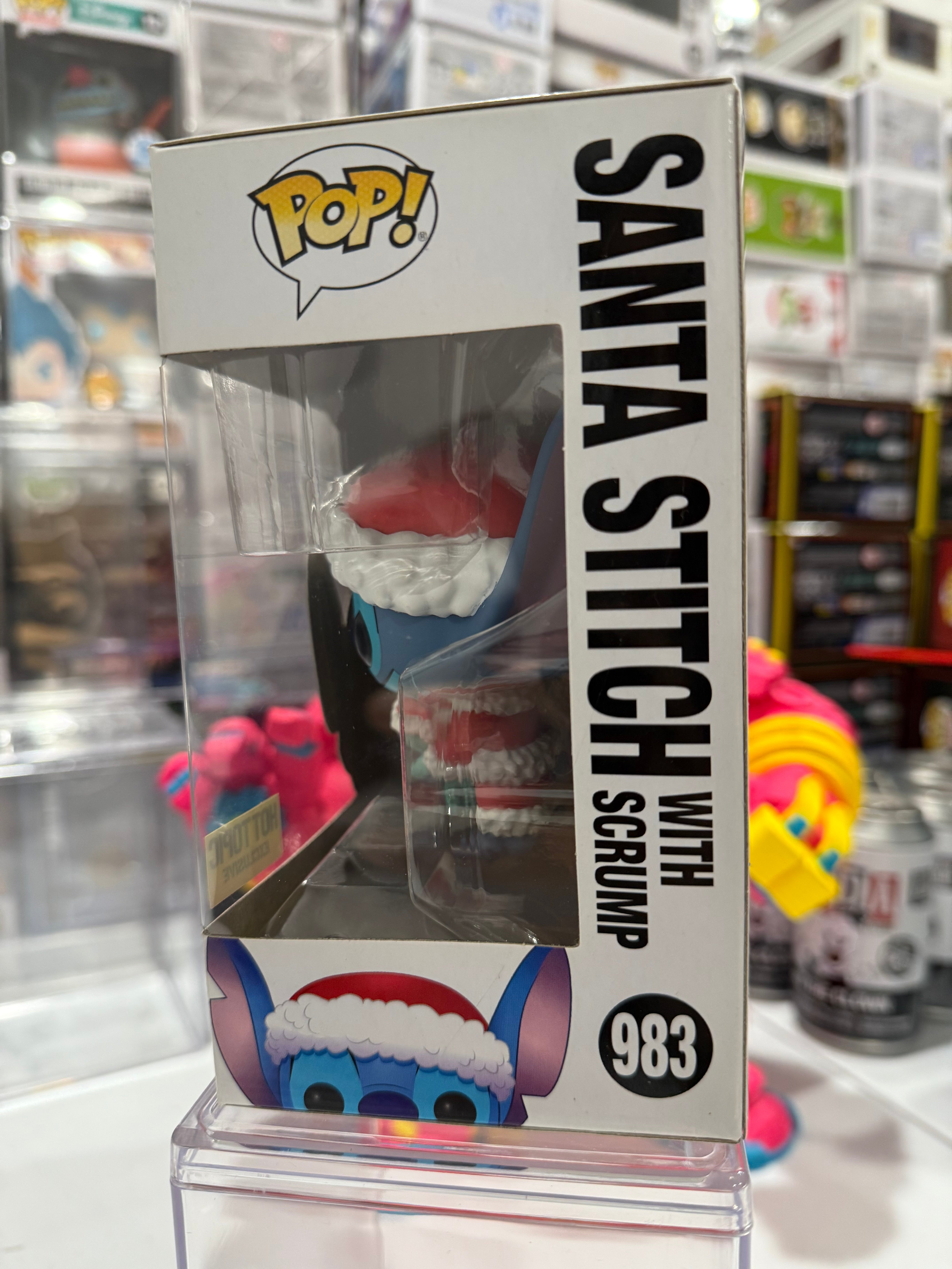 Santa Stitch with Scrump