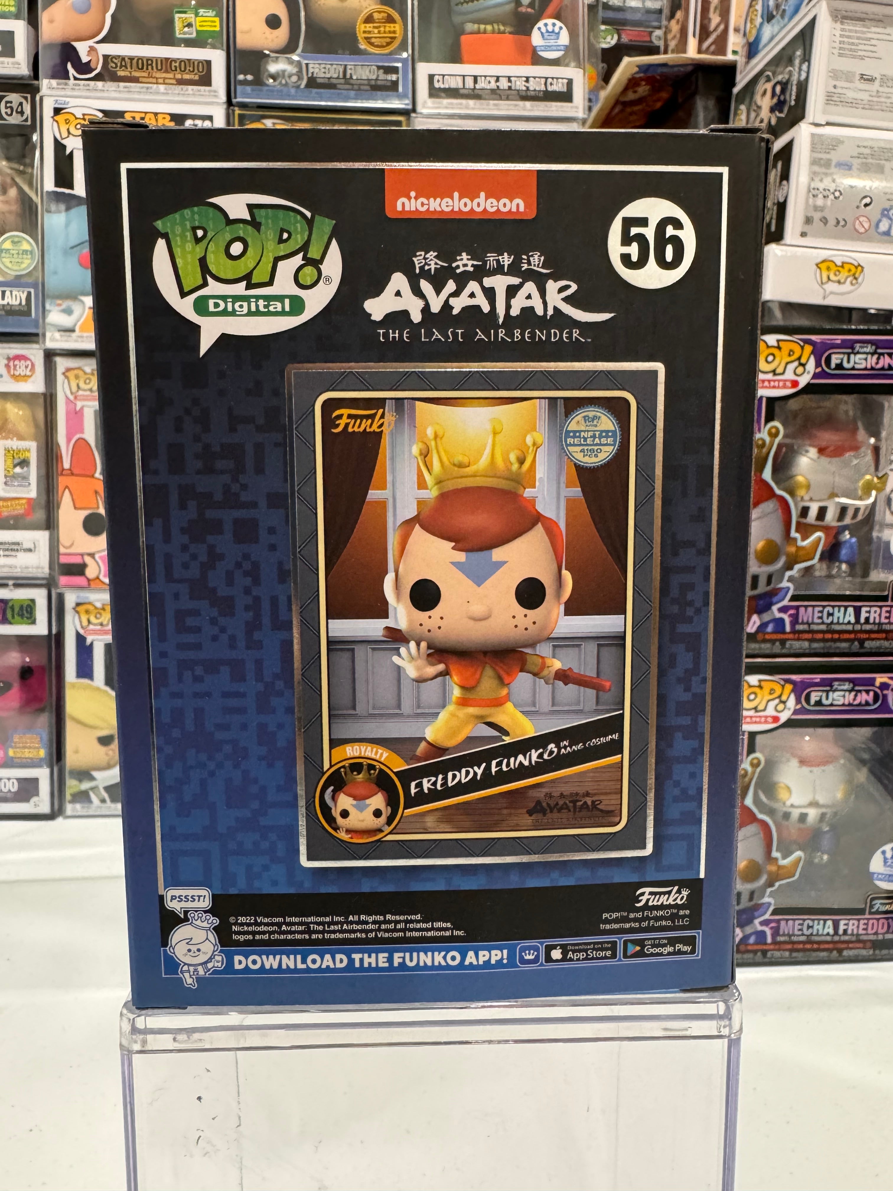 Freddy Funko as Aang (NFT Royalty)