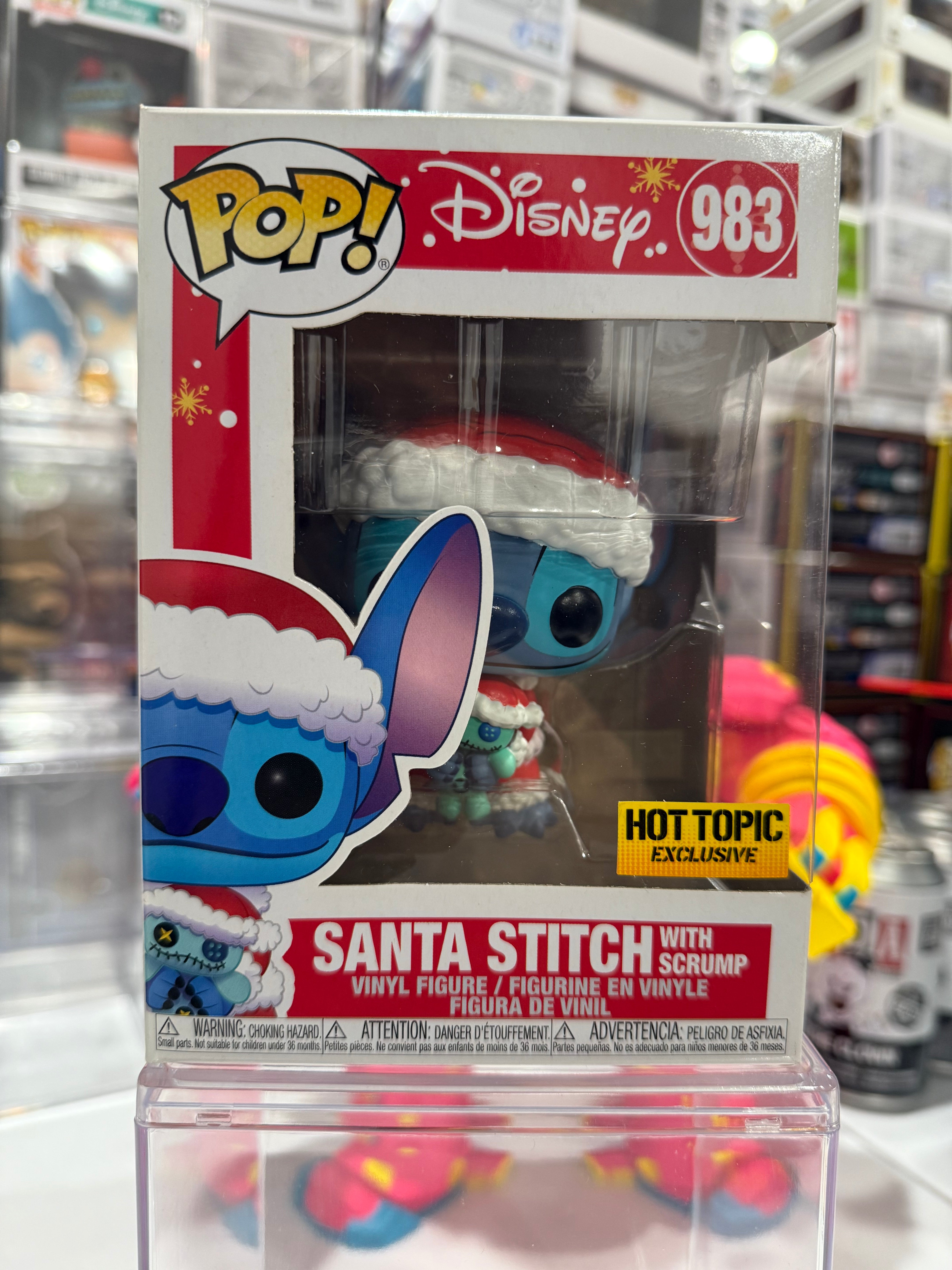 Santa Stitch with Scrump