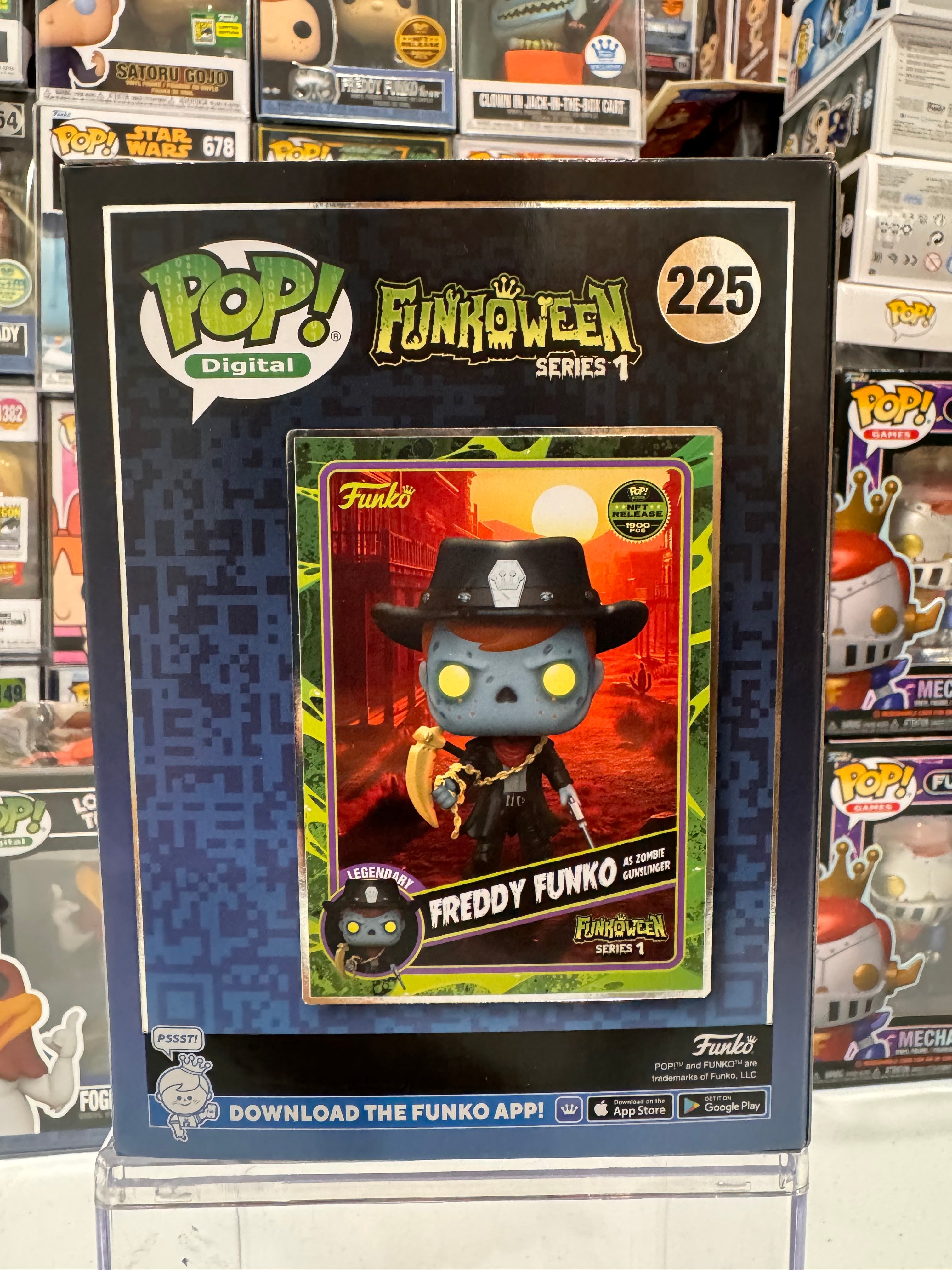 Freddy Funko as Zombie Gunslinger (NFT Legendary)