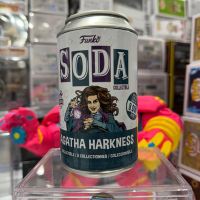 Agatha Harkness Funko Soda Toy Vinyl Figure - Funko Pop Figure by POPnBeats