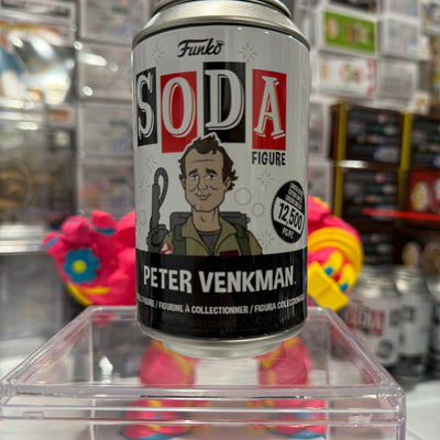 Peter Venkman Funko Soda Toy Vinyl Figure - Funko Pop Figure by POPnBeats