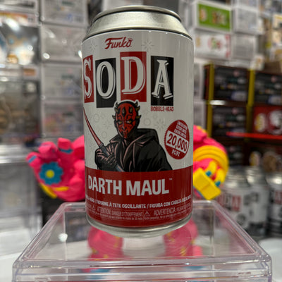 Darth Maul Funko Soda Toy Vinyl Figure - Funko Pop Figure by POPnBeats