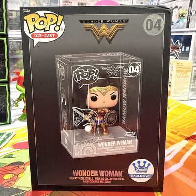 Wonder Woman - Die Cast (Open Box) - Funko Pop Figure by POPnBeats