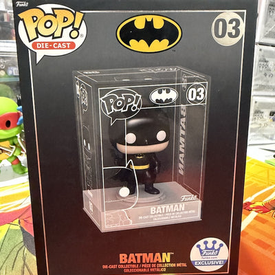 Batman - Die Cast (Open Box) - Funko Pop Figure by POPnBeats