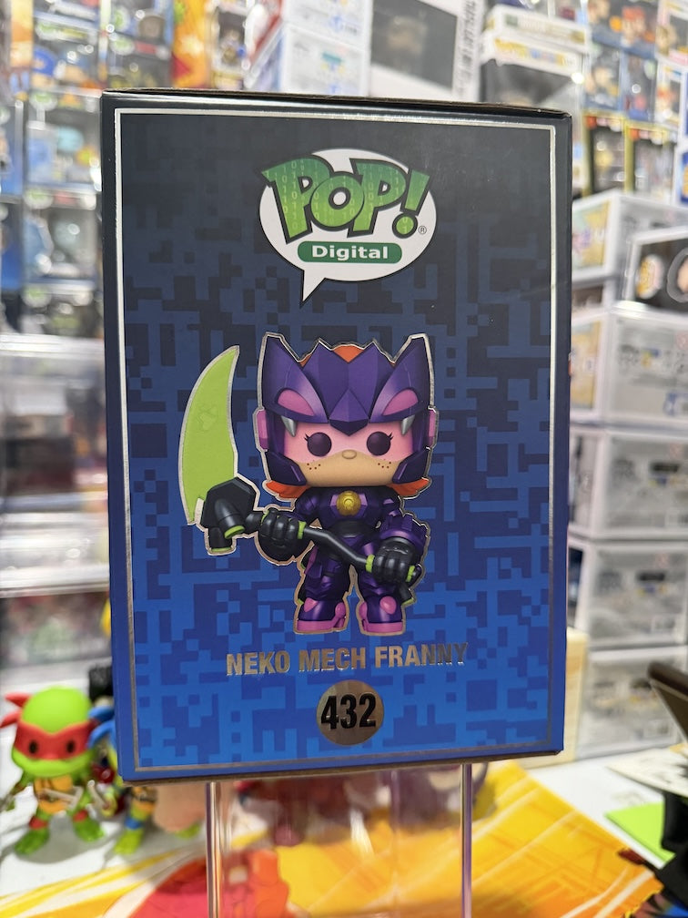 Neko Mech Franny (NFT Grail LE475) GITD - Funko Pop Figure by POPnBeats