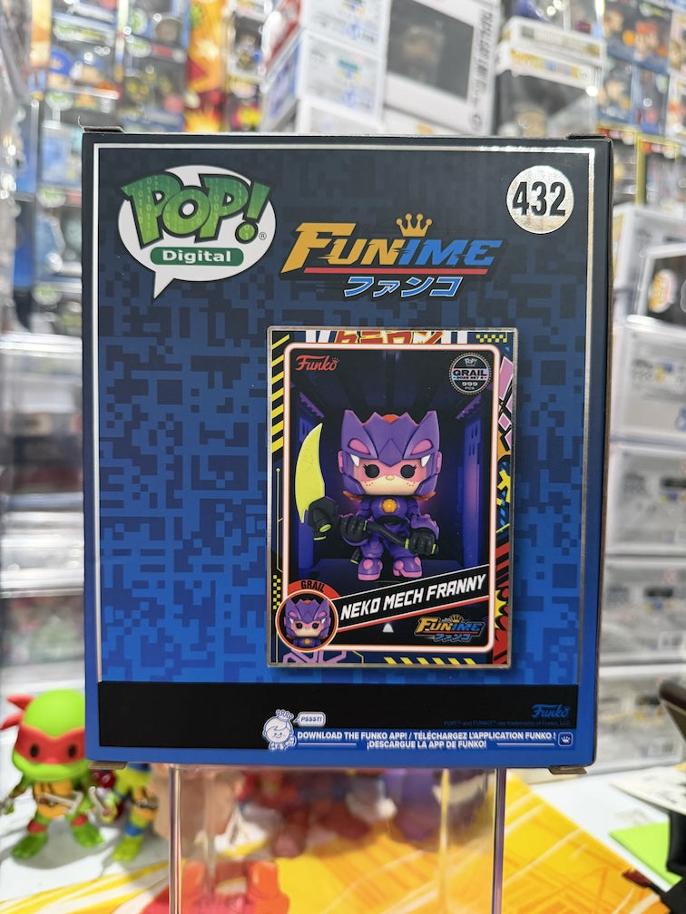 Neko Mech Franny (NFT Grail LE475) GITD - Funko Pop Figure by POPnBeats