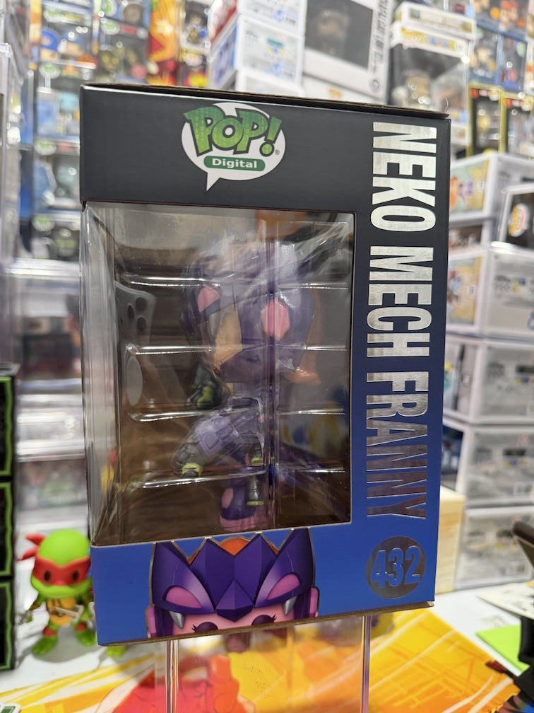 Neko Mech Franny (NFT Grail LE475) GITD - Funko Pop Figure by POPnBeats