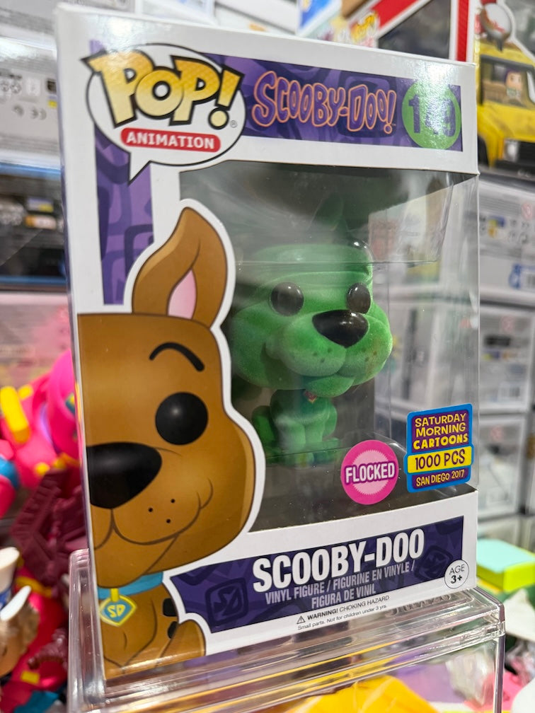 Scooby-Doo (Flocked) (Green)