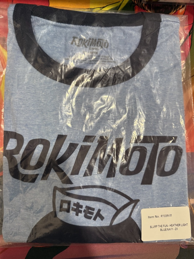 Rokimoto Slurp The Fun - Blue Shirt (2X)
