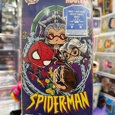 Pop Tees! Spider-man (M) - Funko Pop Figure by POPnBeats