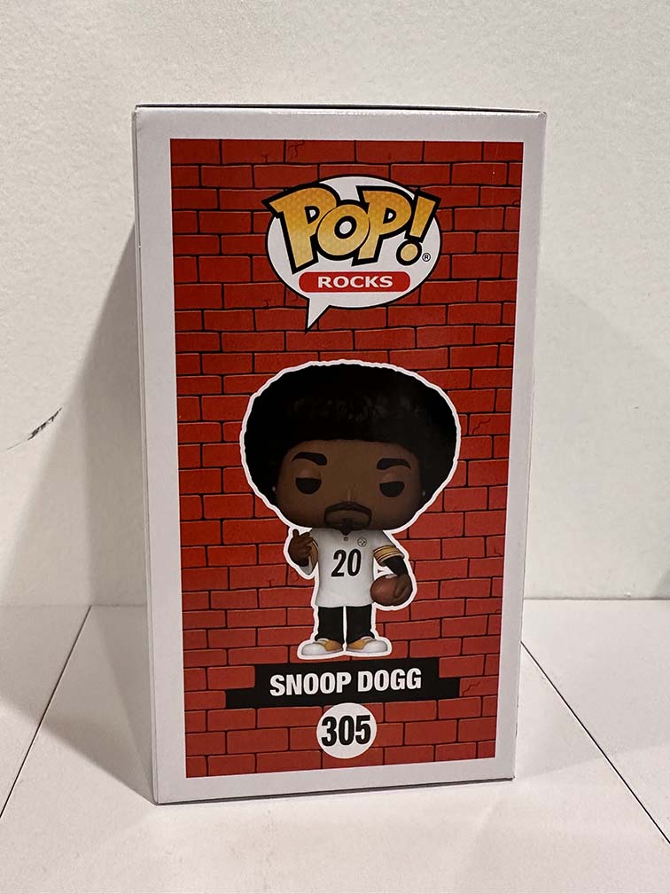 Funko Pop: Snoop Dogg - White Steelers Jersey for Sale in