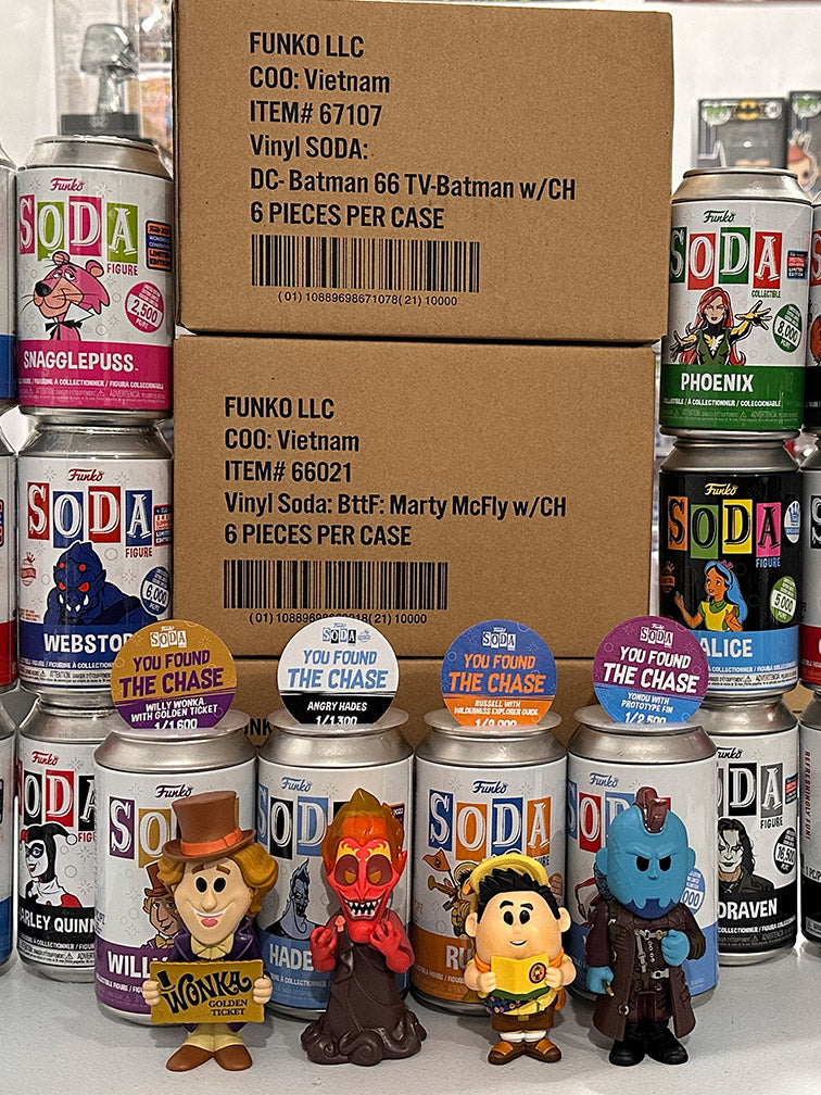 Soda Mystery Box (Chases & Conventions Edition)