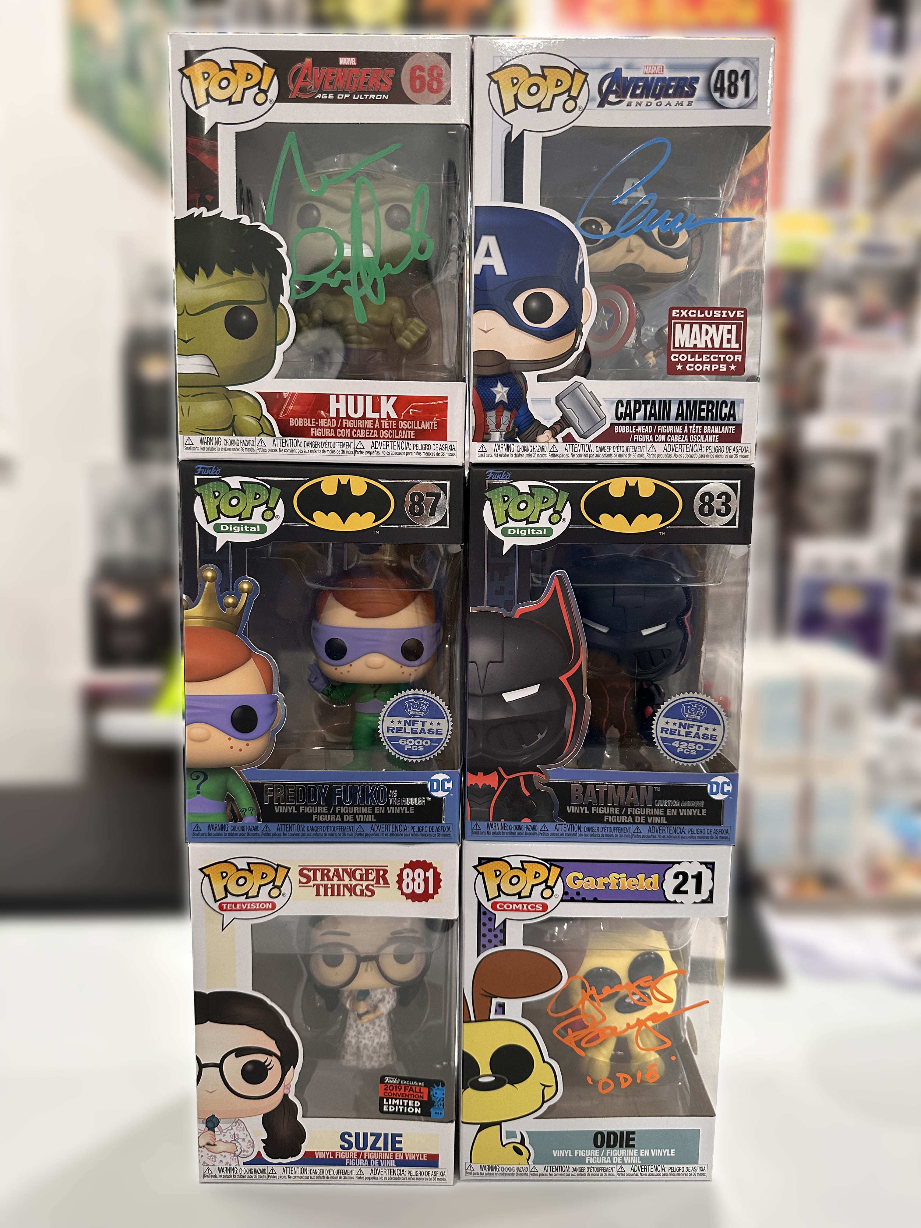 Autographed Marvel Super Grail Hunt Mystery Box