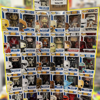 May the 4th Star Wars Funko Pop Mystery Box - POPnBeats Annual Guarantee Over Value Box