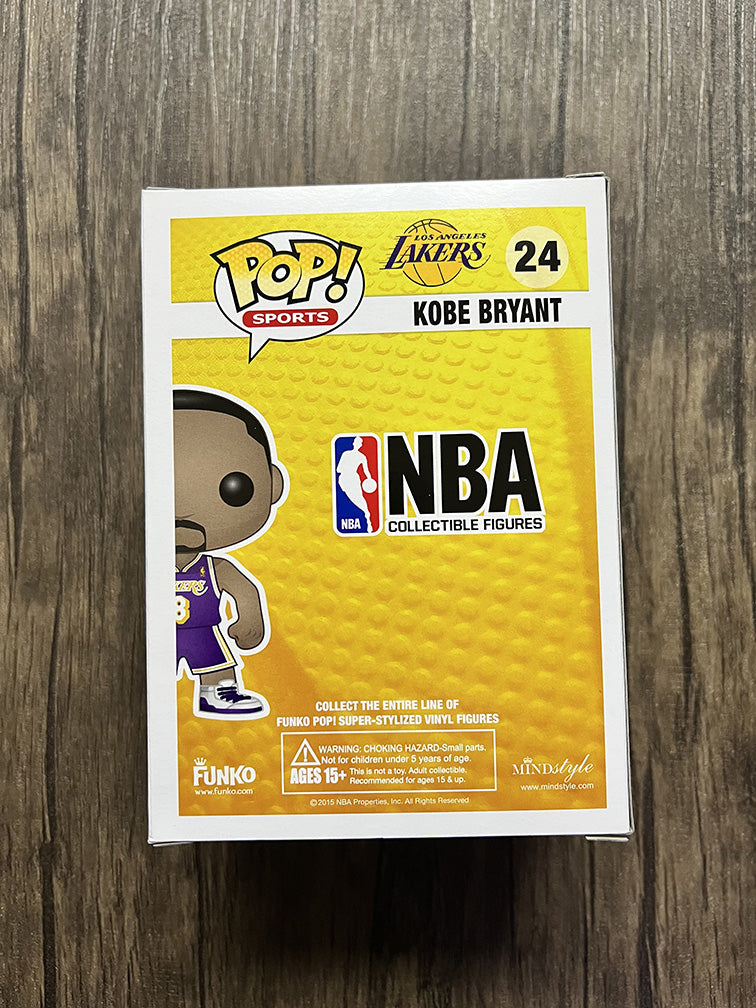 NBA Pop! Vinyl Figures Purple Jersey#24 Kobe Bryant [11